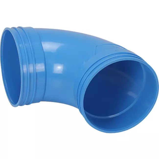 Wavin Ventiza 90 degrees PVC bend round 125 mm M/M