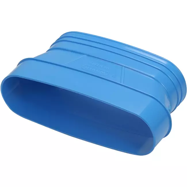 Wavin Ventiza Transition PVC Oval 235x80 mm to 195x80 mm M/S
