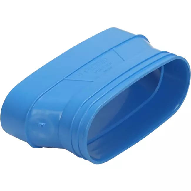 Wavin Ventiza Transition PVC Oval 235x80 mm to 195x80 mm M/S