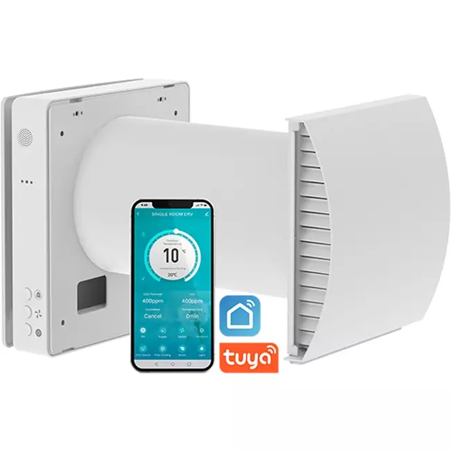 Econox Eco Pair Plus decentralized WTW unit SG-ERV-150 white