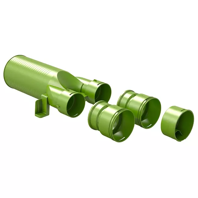 Ubbink Air Excellent 48C Valve Adapter with a diameter of 125 mm
