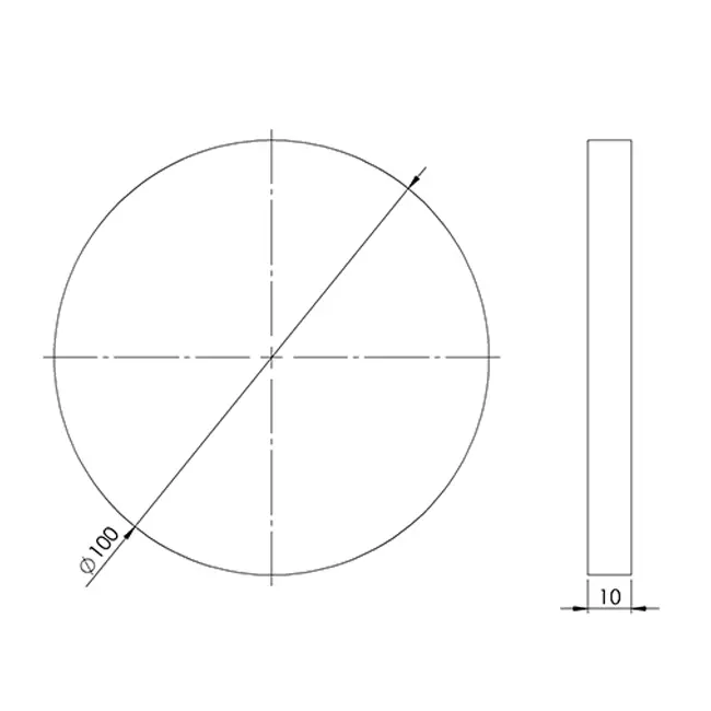 Europlast filter for decentralised MVHR - F100 (3 pieces)