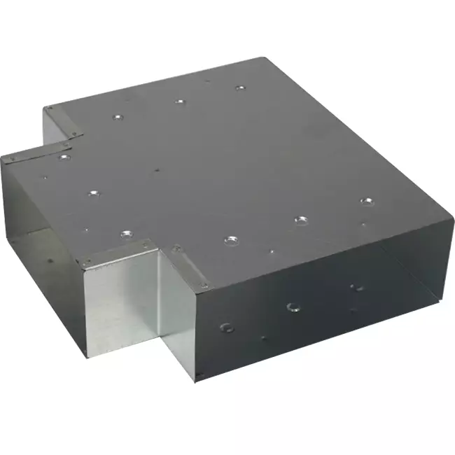T-piece 90 degrees 170x80 mm - 170x80 mm for ducting