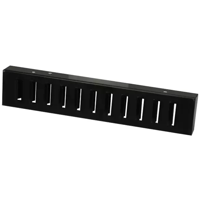 Duct grille spiral damper 225x75mm for tube 160 to 400mm - DGS-D225x75
