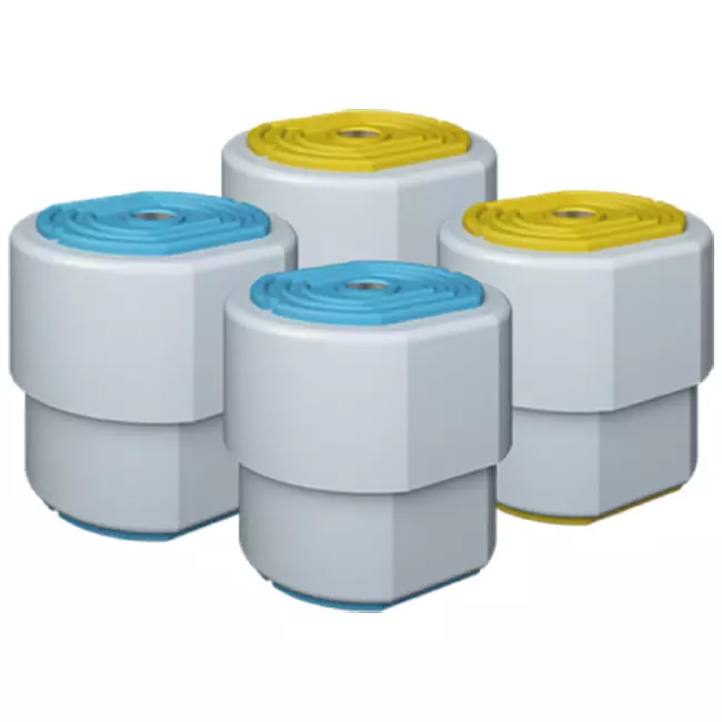 ClimaConnect vibration kit 1.2 blue/yellow, with spring, for units up to 80 KG