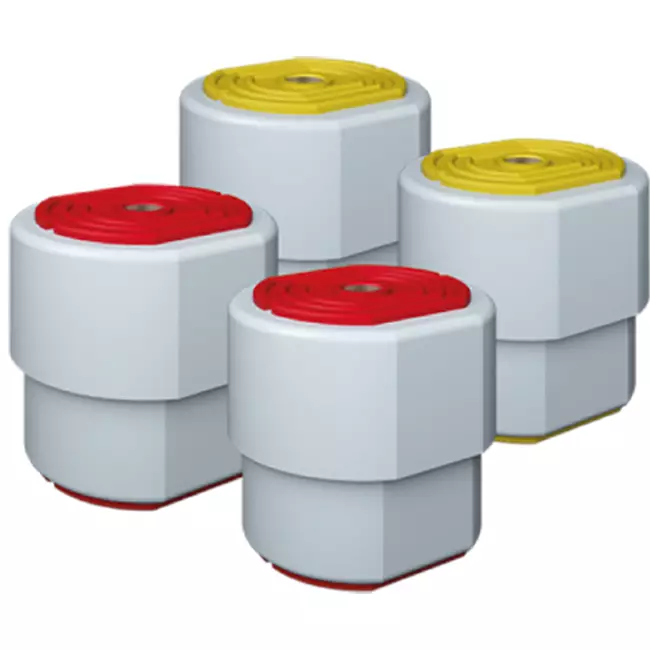 ClimaConnect vibration kit 3.2 red/yellow, with spring, for units up to 120 KG