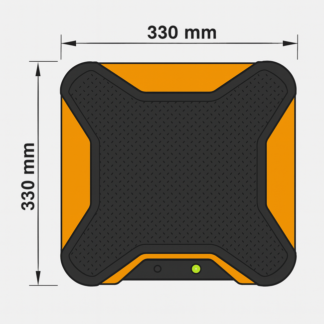 Fieldpiece wireless refrigerant scale max. 100 kg + NMi certificate - SR47EC