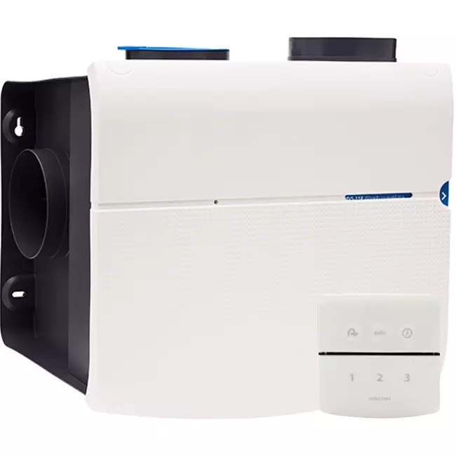 Orcon MVS-15R Package 550 m³/h + RFT control - grounded plug
