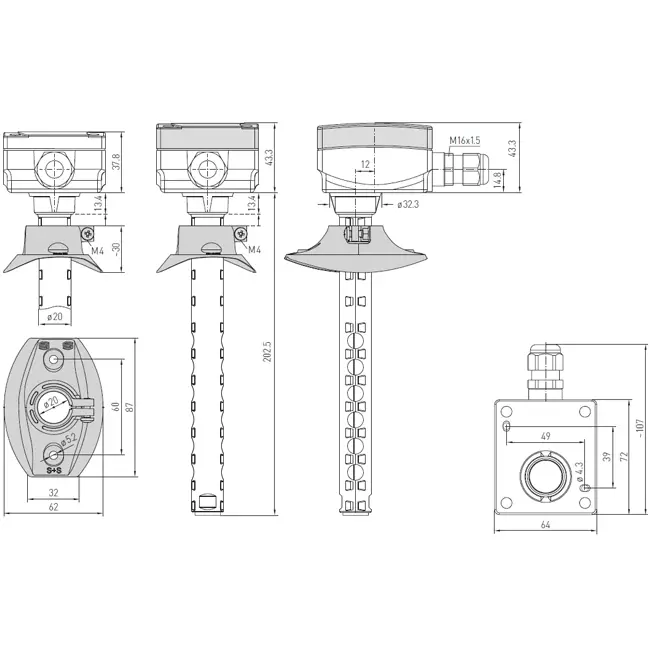 Maxivent CO₂ sensor