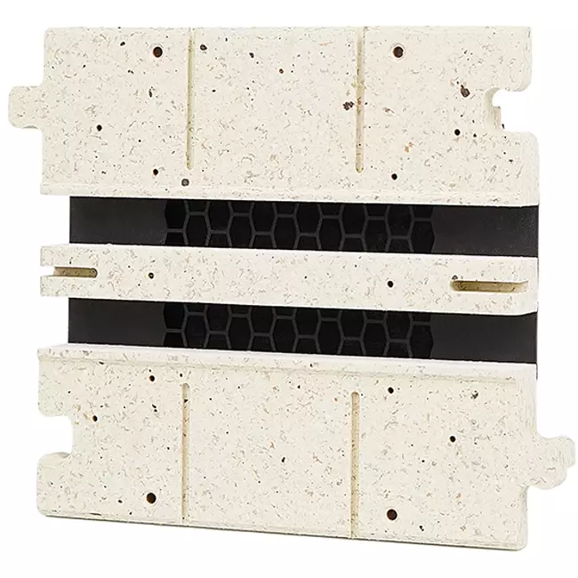 Ergovent spacer for modular plug-in line gratings 200 mm - 2 slots