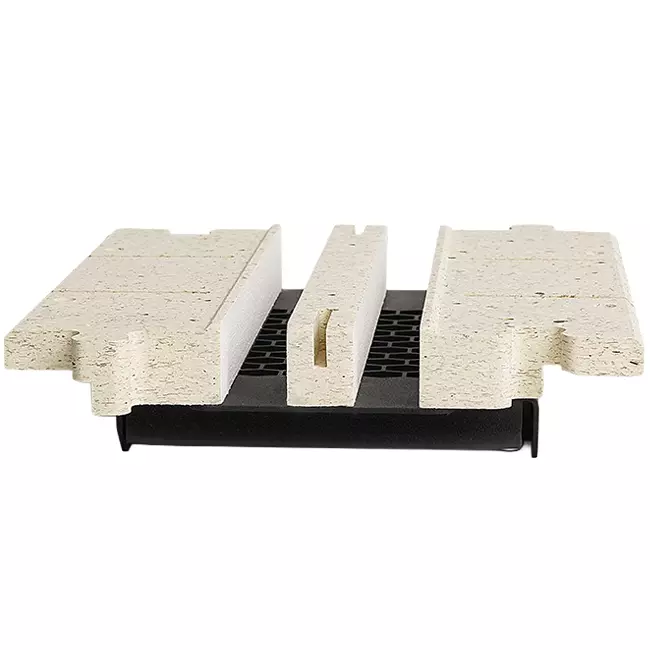 Ergovent spacer for modular plug-in line gratings 200 mm - 2 slots