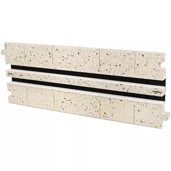 Ergovent spacer for modular plug-in line gratings 500 mm - 2 slots