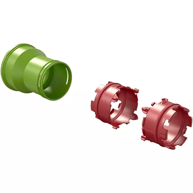 Ubbink Air Excellent 23C connector for DBOX air distribution box 125/500