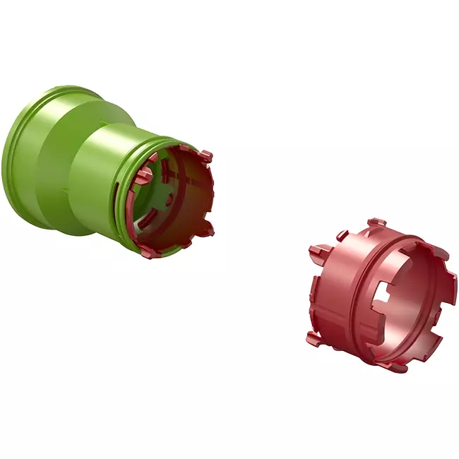 Ubbink Air Excellent 23C connector for DBOX air distribution box 125/500