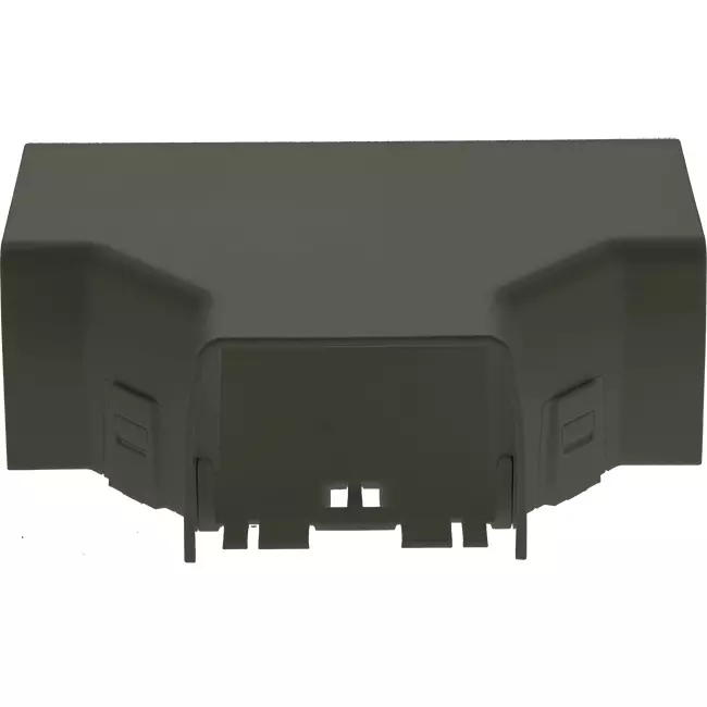 Optimalduct Climclick T-piece 80x60 mm RAL 7016 Anthracite