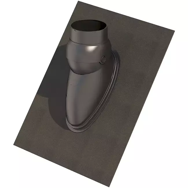 Ubbink Ubiflex Signo Roof Tile, 15–55 degrees – diameter 131 mm