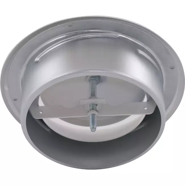 Ventilation exhaust valve 160 mm metal - E-DVS160 RAL9016