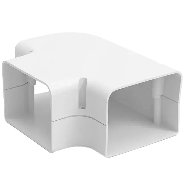 ClimaConnect T-piece for mounting duct 100 mm - RAL 9010