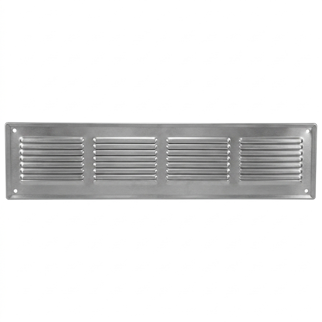 Wall grille 500x150mm aluminum - Uncoated