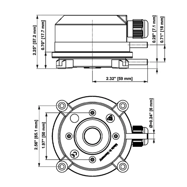 Belimo differential pressure switch 50 to 500 Pa - 01APS-10U