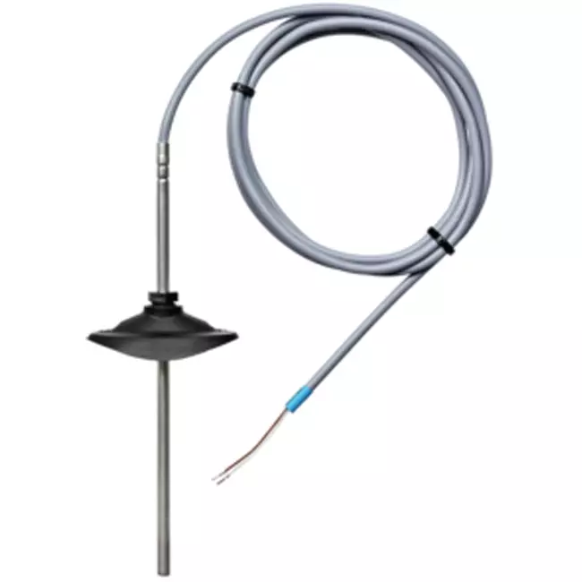 Belimo cable temperature sensor PT1000 200x6 mm - 2 meters with mounting flange - 01CT-1BPF