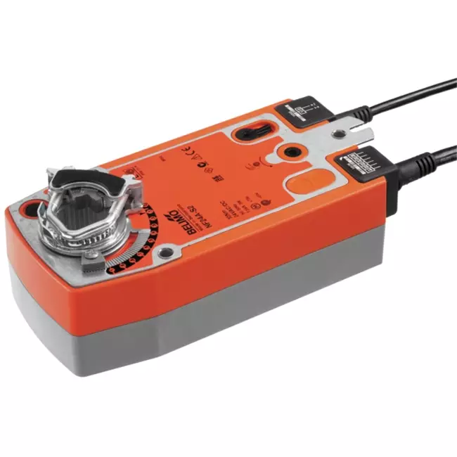 Belimo rotary valve actuator with spring return 24V - open/close - 10 Nm - NF24A-S2