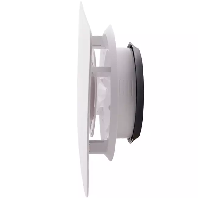 ClimaConnect Design Square Vent, Ø 125 mm - White
