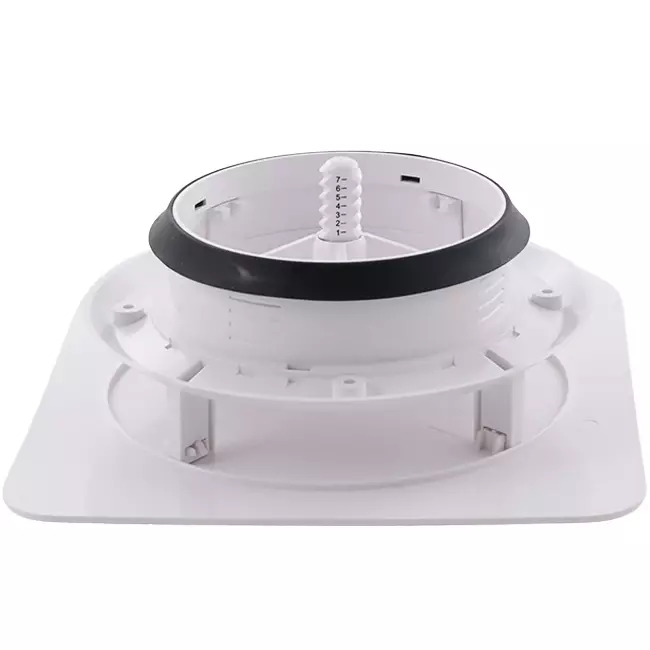 ClimaConnect Design Square Vent, Ø 125 mm - White