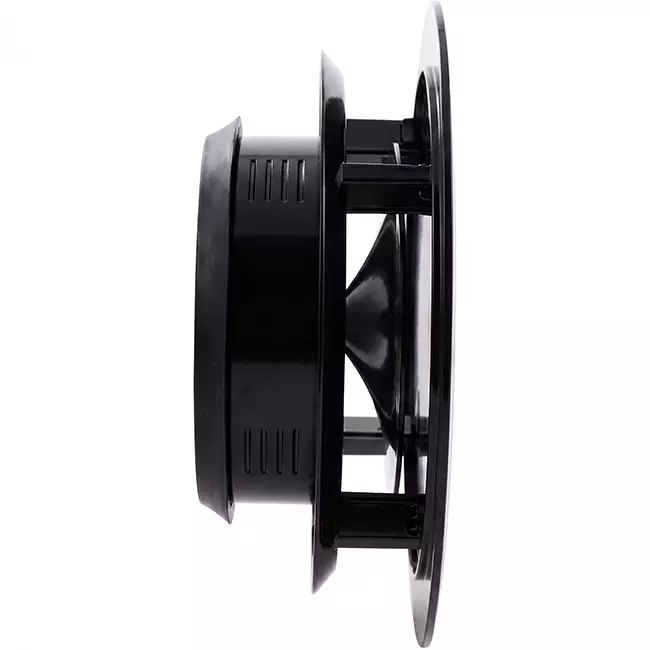 ClimaConnect Design Round Vent, Ø 125 mm - Black