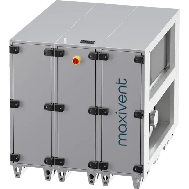 Maxivent WTW Air Handling Units with Heat Wheel, 10,000 m³/h, Horizontal-Horizontal, Right-Handed - RHE 10000 H OOJR T 01