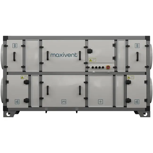 Maxivent Heat Recovery air handling unit with counterflow exchanger 2300 m³/h horizontal left - M4523