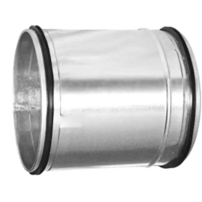Extended sliding joint with gasket 250 mm (galvinised)