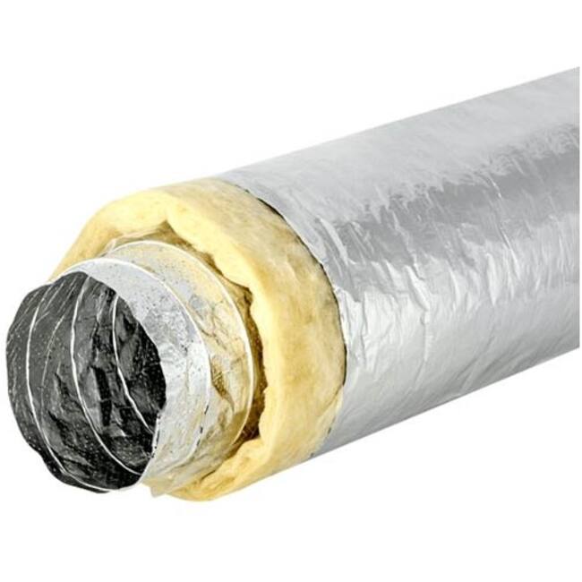 Sonodec acoustically thermally insulated 125 mm ventilation hose (1 metre)