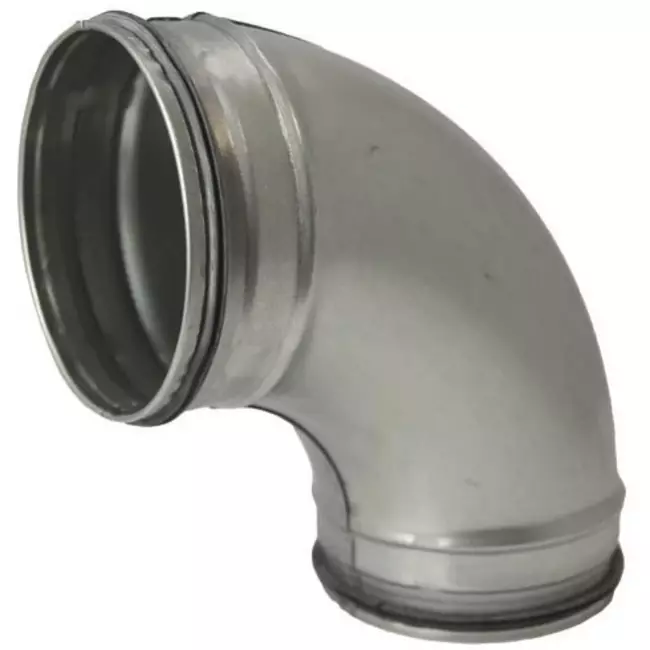 Round spiral bend 90° Ø 160mm for spiral duct
