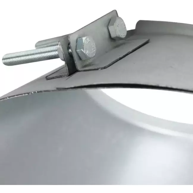 Weather collar for spiral duct Ø 100mm