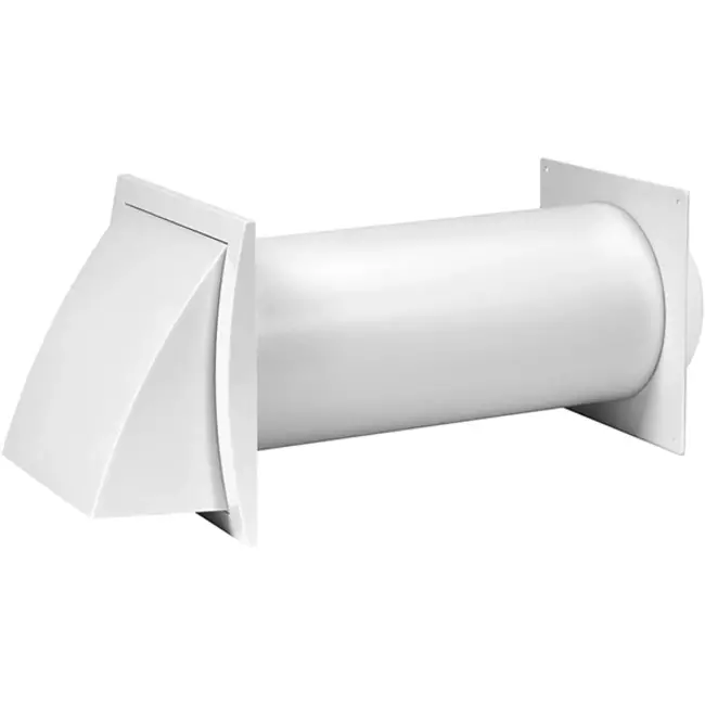 Through-wall ventilation kit SPK3 Ø100mm with check valve