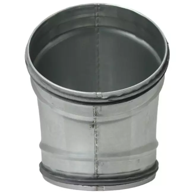 Round spiral bend 45° Ø 150mm for spiral duct