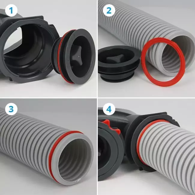 Heatpex Aria air distribution duct diameter 75 mm (50 meters)
