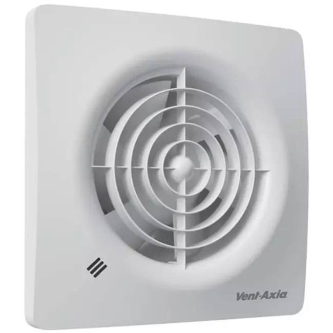 Vent Axia bathroom extractor fan Supra with adjustable timer Ø100 mm