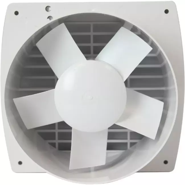 Bathroom extractor fan Ø 100 mm silver - design EET100S