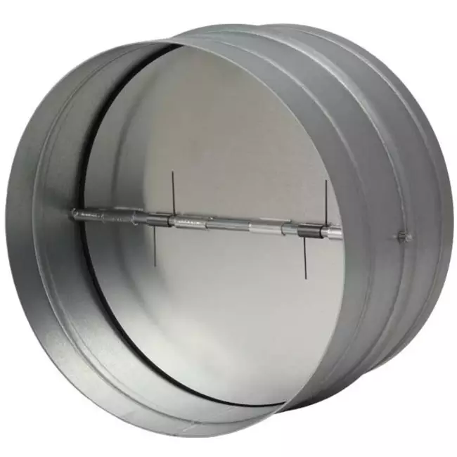 Check valve with rubber seal Ø 125mm
