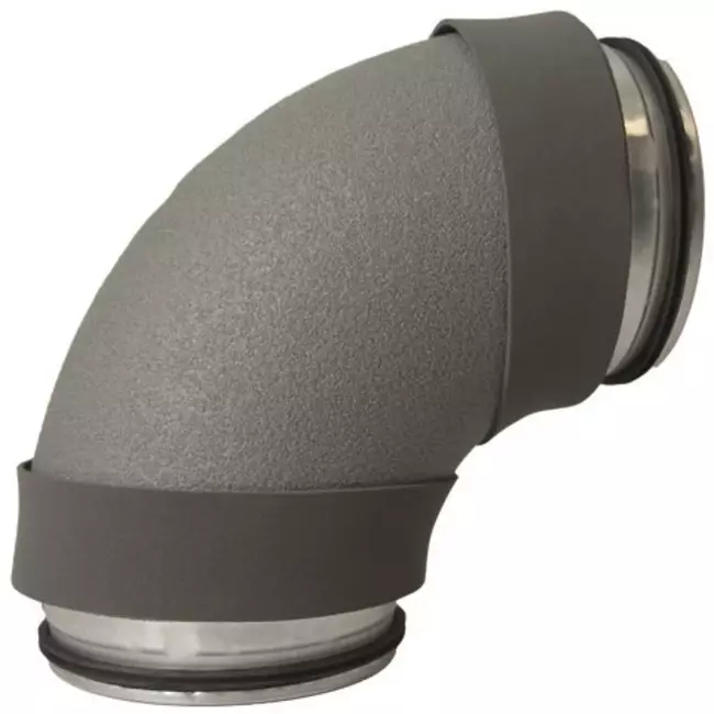 Thermoduct insulated 90 degree elbow bend diameter 180 mm
