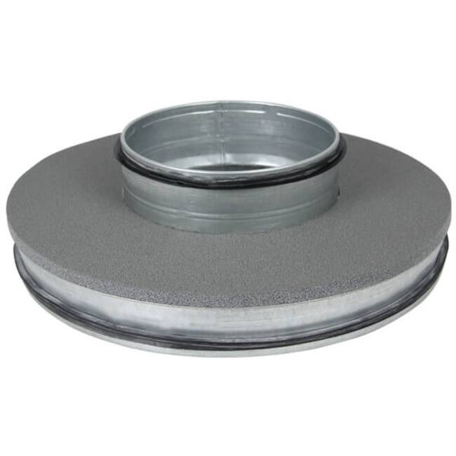 Thermoduct insulated lid with flat spout diameter 160 mm