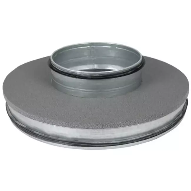 Thermoduct insulated lid with flat spout diameter 315 mm - 160 mm