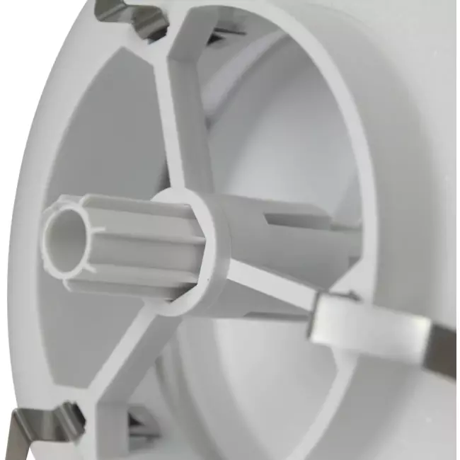Zehnder extraction valve plastic 125mm white wrapped - STK 1 100/125