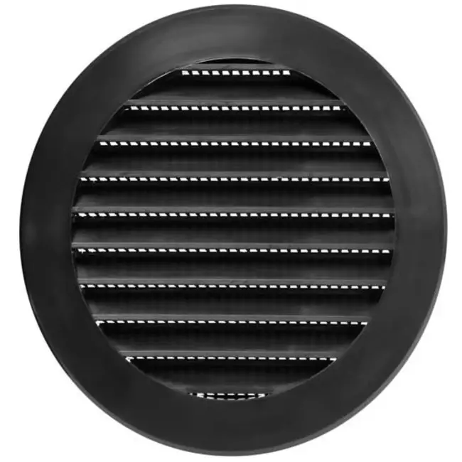 Impeller grill Ø100 mm black - VR100M
