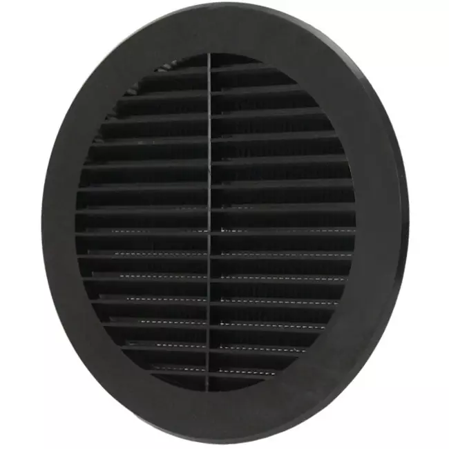 Impeller grill Ø150 mm black - VR150M