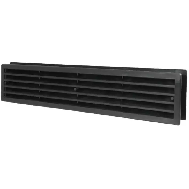 Door grille 450x92 mm black - VR459M