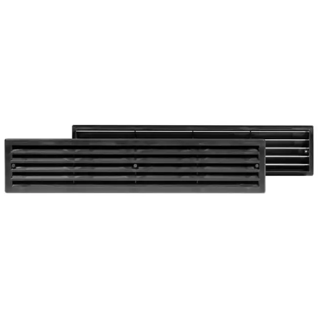 Door grille 450x92 mm black - VR459M