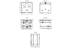 Duco WTW unit DucoBox Energy Comfort D325 - plug type G